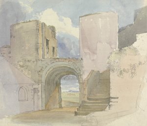 Porte du Château de Bamburgh - Edward Hastings