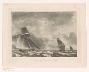 Flotte britannique en mer - Edward Hedges