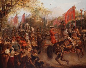 Salut ! Voici le héros conquérant, 1893 - Edward Henry Corbould