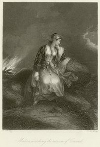 Medora regardant le retour de Conrad - Edward Henry Corbould