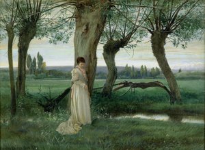 Au ruisseau, 1874 - Edward Henry Fahey