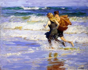 À la plage