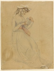 Illustration pour George Washington Jones: Un cadeau de Noël qui a été refusé, 1903 - Edward Henry Potthast