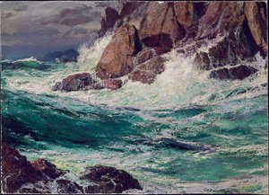 Mers orageuses - Edward Henry Potthast