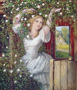 La fille du jardinier, 1860 - Edward Henry Wehnert