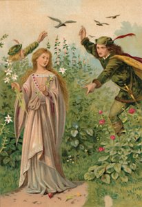 Les frères et leur sœur, 1901 - Edward Henry Wehnert