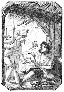 Le sac à dos, le chapeau et la corne, 1901 - Edward Henry Wehnert