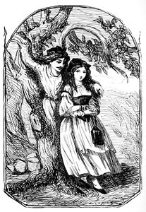 La vieille femme dans le bois, 1901 - Edward Henry Wehnert