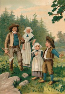 Le Bûcheron et ses enfants