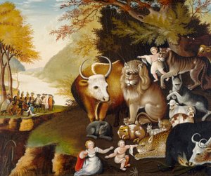 Royaume paisible, vers 1834 - Edward Hicks