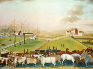 La ferme Cornell - Edward Hicks
