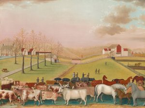 La ferme Cornell, 1848 - Edward Hicks