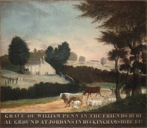 La Tombe de William Penn, 1847