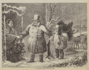 Un cadeau de Noël de la ferme