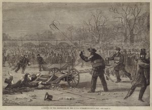 Un Sauvetage sur la Serpentine par les Hommes de la Société Royale Humaine - Edward Hull