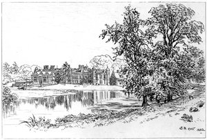 Parc de Charlecote, Warwickshire, 1885