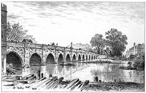 Pont de Stratford, Stratford-upon-Avon, Warwickshire - Edward Hull