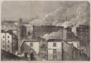 Les Ruines du Grand Incendie à Southwark