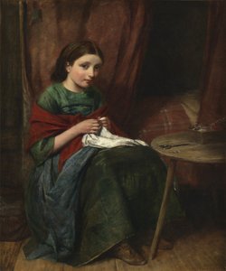 La brodeuse, 1864 - Edward John Cobbett