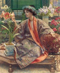 Une fleur de serre - Edward John Poynter