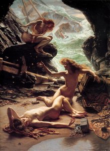 La caverne des nymphes de la tempête, 1903 - Edward John Poynter