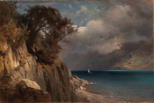 Scène de Lac - Edward L. Custer
