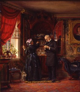 Un amateur de vieille porcelaine, 1880 - Edward Lamson Henry