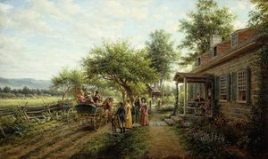 Nouvelles de la guerre de 1812 - Edward Lamson Henry