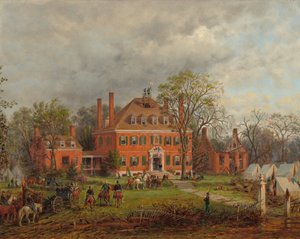 La vieille maison de Westover - Edward Lamson Henry