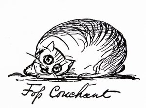 Un personnage de chat (dessin)