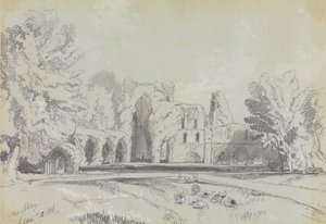 Abbaye de Calder, 12 septembre 1836. - Edward Lear