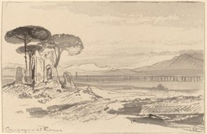 Campagne de Rome - Edward Lear