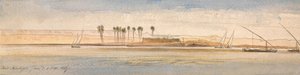 Deir Kadige, 13 heures, 2 janvier 1867 - Edward Lear