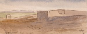 Dendera - Edward Lear