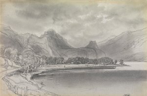 Derwentwater - Edward Lear