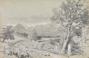 Derwentwater, septembre 1836 - Edward Lear