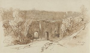 Vue sur le Ponte Lupo (près de Tivoli)