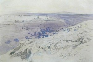 Jérusalem, 24-28 avril 1858 - Edward Lear