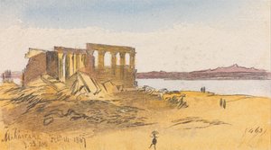 Maharraka, 7h25, 14 février 1867 (463) - Edward Lear
