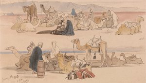 Près de Suez - Edward Lear
