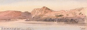 Près de Tafa, 17 h 50, 16 février 1867 (505A) - Edward Lear