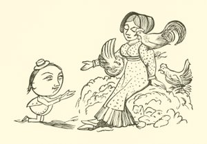 La Cour de Yonghy-Bongy-Bo (gravure) - Edward Lear