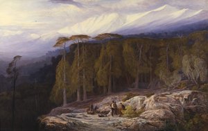 La Forêt de Valdoniello, Corse - Edward Lear
