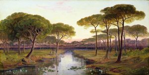 La Pineta, Ravenne - Edward Lear