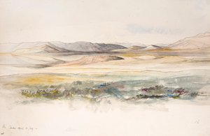 Thèbes - Edward Lear