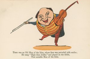 Il y avait un vieil homme des îles, dont le visage était envahi de sourires, tiré de 