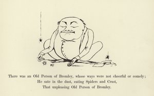 Il y avait un vieil homme de Bromley, dont les manières n