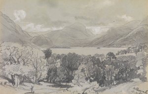 Ullswater, 14 octobre 1836 - Edward Lear