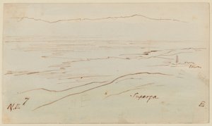 Vue de Turin avec la Superga - Edward Lear