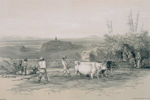 Roiate, une ville près de Subiaco - Edward Lear